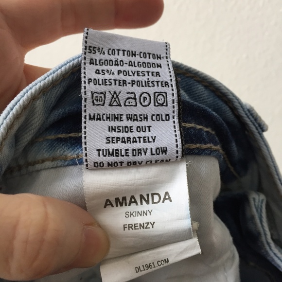 DL1961 Amanda Frenzy Distressed Skinny Jeans - Picture 8 of 12